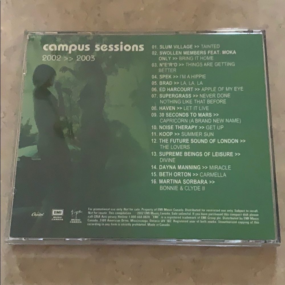 Campus Session CD - Free. Add to bundle. - Picture 3 of 3